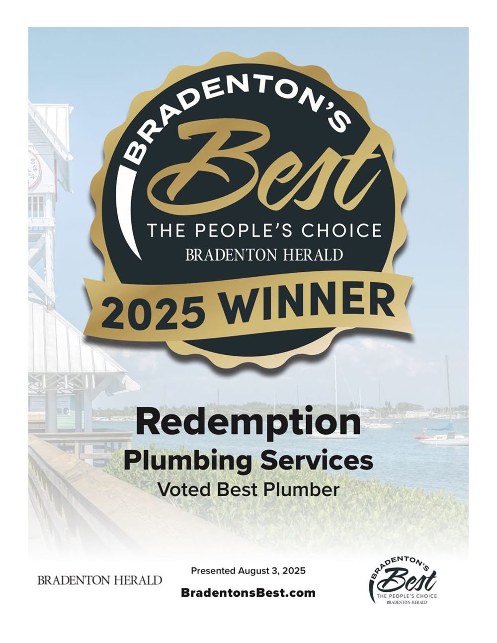 Redemption Plumbing Services - The People's Choice