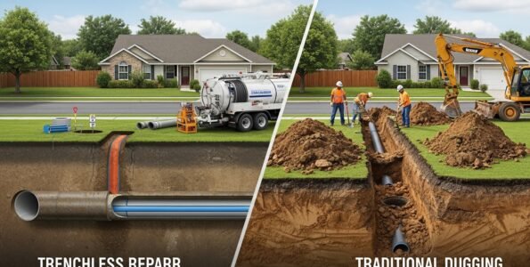 What Is Trenchless Sewer Repair and Why Is It Better Than Traditional Digging